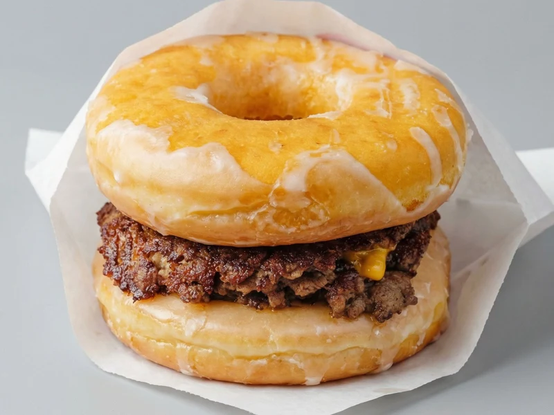 The Doughnut Burger